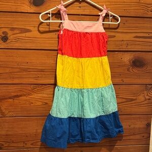 Hanna Andersson Rainbow Dress size 6-7